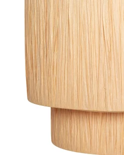 Beliani Lampadario MAGECH Vimini Naturale Beige Naturale Nero