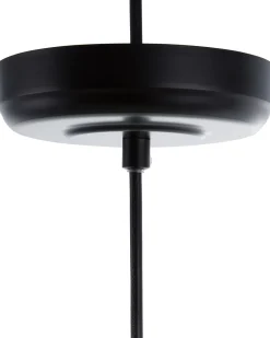 Outlet Beliani Lampadario MAGRA Metallo Nero