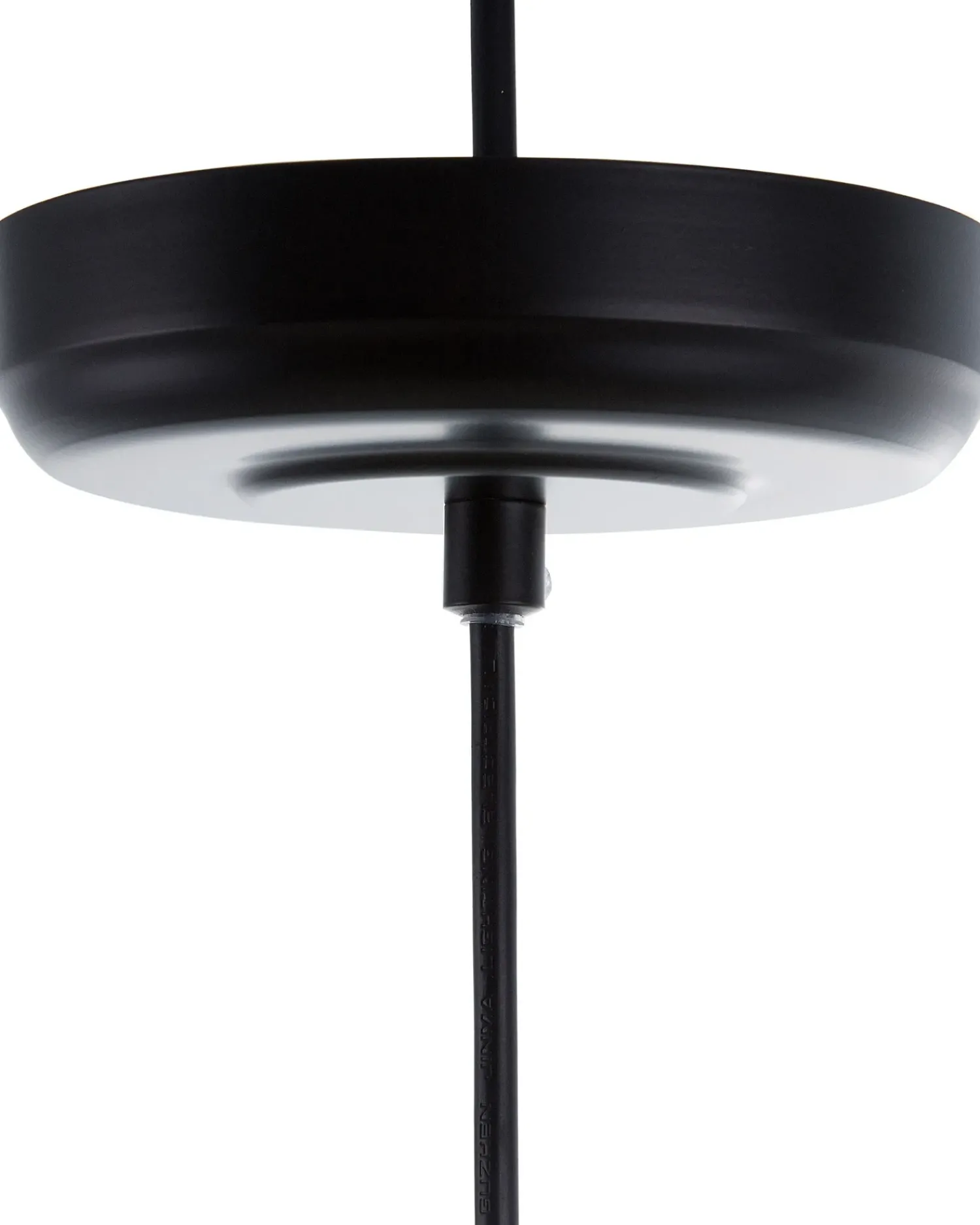 Outlet Beliani Lampadario MAGRA Metallo Nero