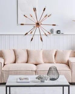 Best Beliani Lampadario MAGUSE Metallo Rame