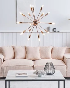 Best Beliani Lampadario MAGUSE Metallo Rame