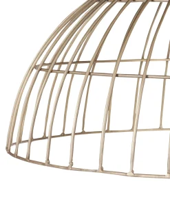 Outlet Beliani Lampadario MAHANADI Metallo Ottone