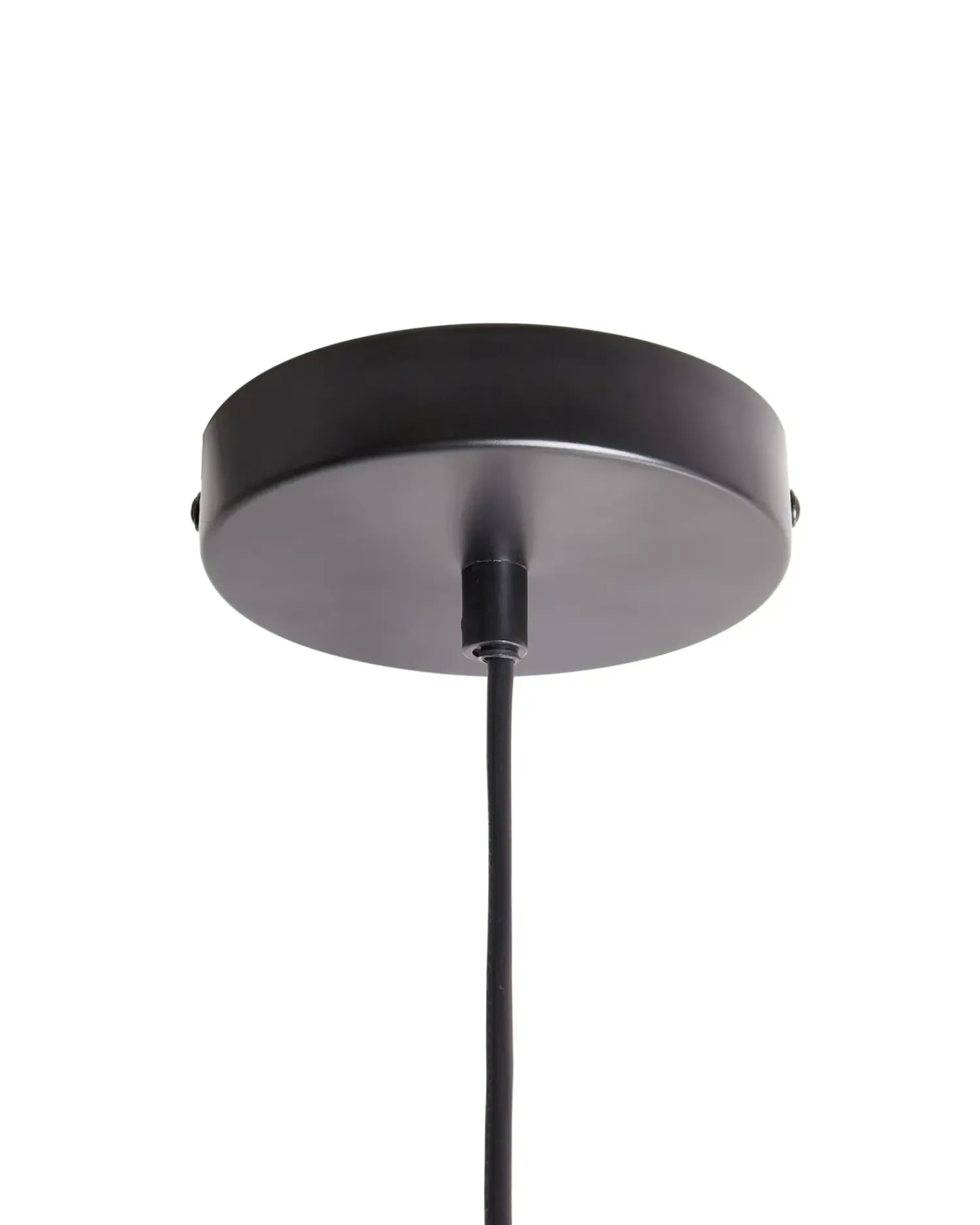 Beliani Lampadario MAHI Metallo Nero Nero Oro