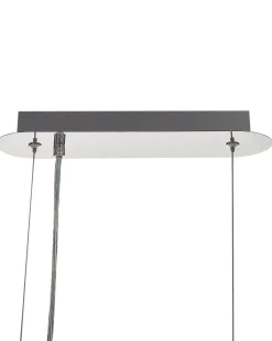 Hot Beliani Lampadario MANDEO Vetro Argento