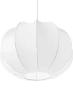 Beliani Lampadario MARIARA Bianco