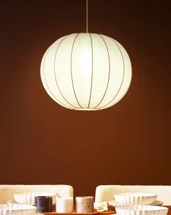 Sale Beliani Lampadario MARIETA Bianco