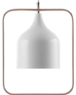 Online Beliani Lampadario MAVONE Metallo Bianco