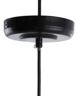 Outlet Beliani Lampadario MAVONE Metallo Nero