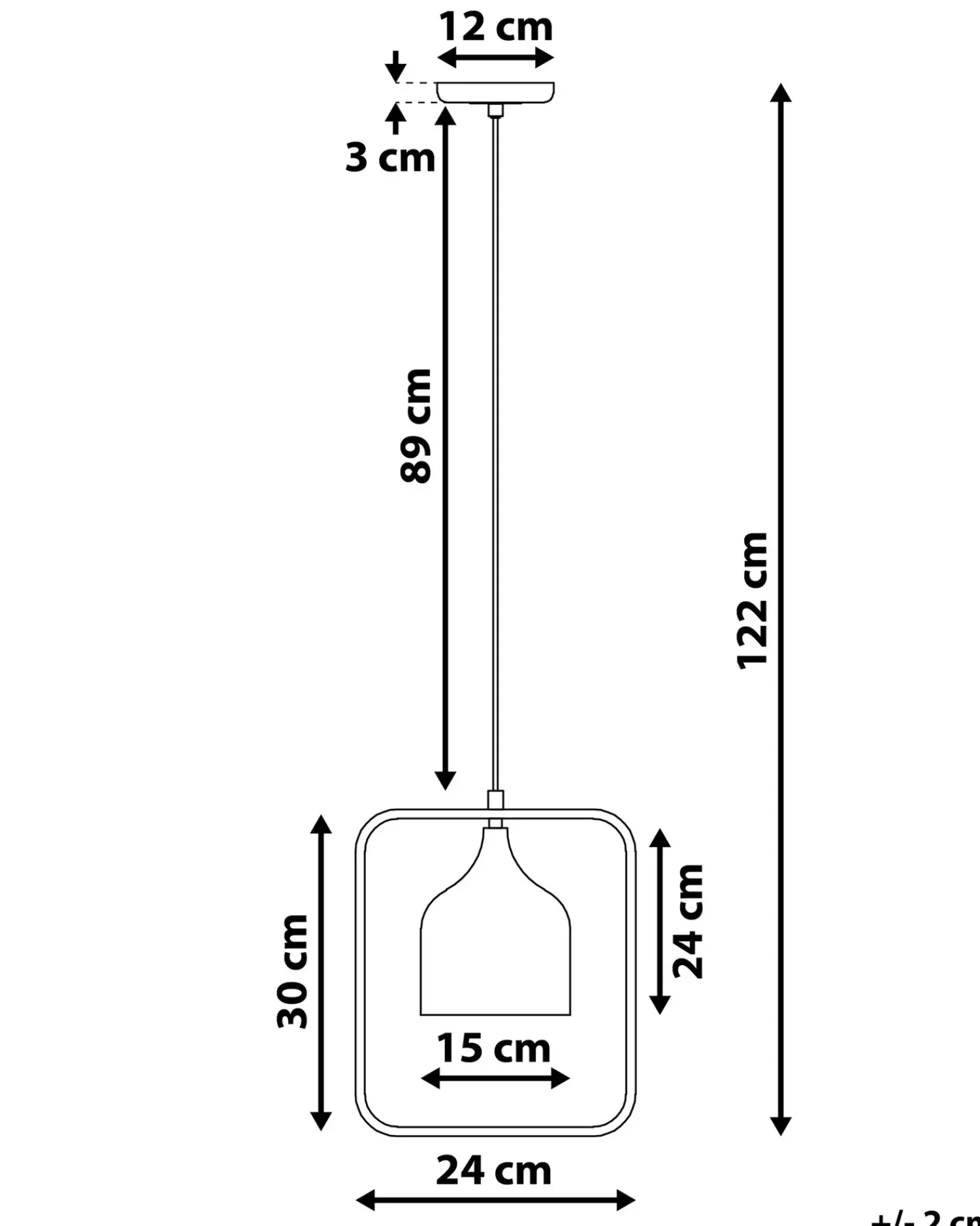 Outlet Beliani Lampadario MAVONE Metallo Nero