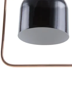 Outlet Beliani Lampadario MAVONE Metallo Nero