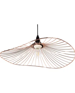 Best Beliani Lampadario MAZARO Metallo Rame Rame Nero