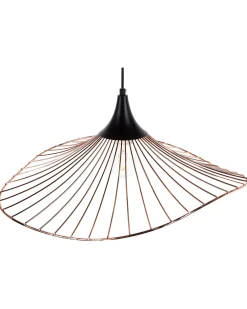 Best Beliani Lampadario MAZARO Metallo Rame Rame Nero
