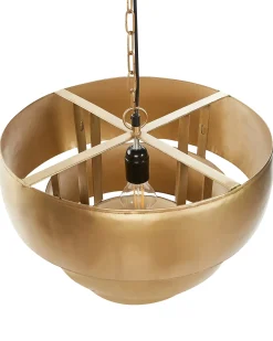 Beliani Lampadario MBANGO Metallo Oro
