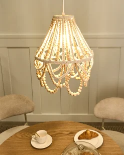 Best Beliani Lampadario MENIK Legno chiaro Marrone
