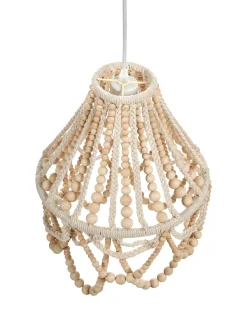 Best Beliani Lampadario MENIK Legno chiaro Marrone