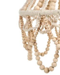 Best Beliani Lampadario MENIK Legno chiaro Marrone