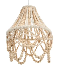 Best Beliani Lampadario MENIK Legno chiaro Marrone
