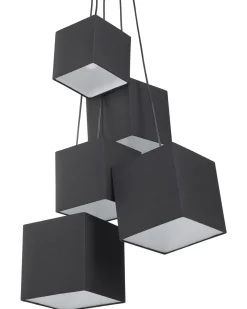 Sale Beliani Lampadario MESTA Nero
