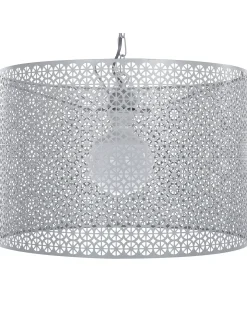 Beliani Lampadario MEZEN Metallo Grigio