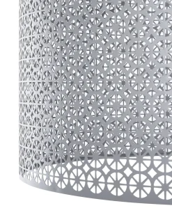 Beliani Lampadario MEZEN Metallo Grigio