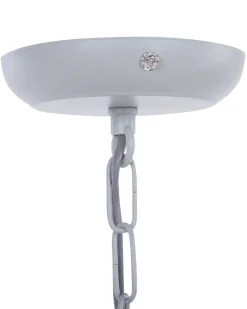 Beliani Lampadario MEZEN Metallo Grigio