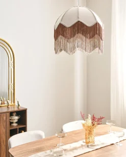 Clearance Beliani Lampadario MILAGRO Beige