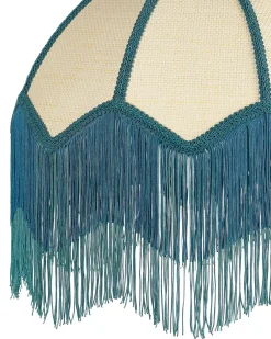 Sale Beliani Lampadario MILAGRO Blu Naturale Blu