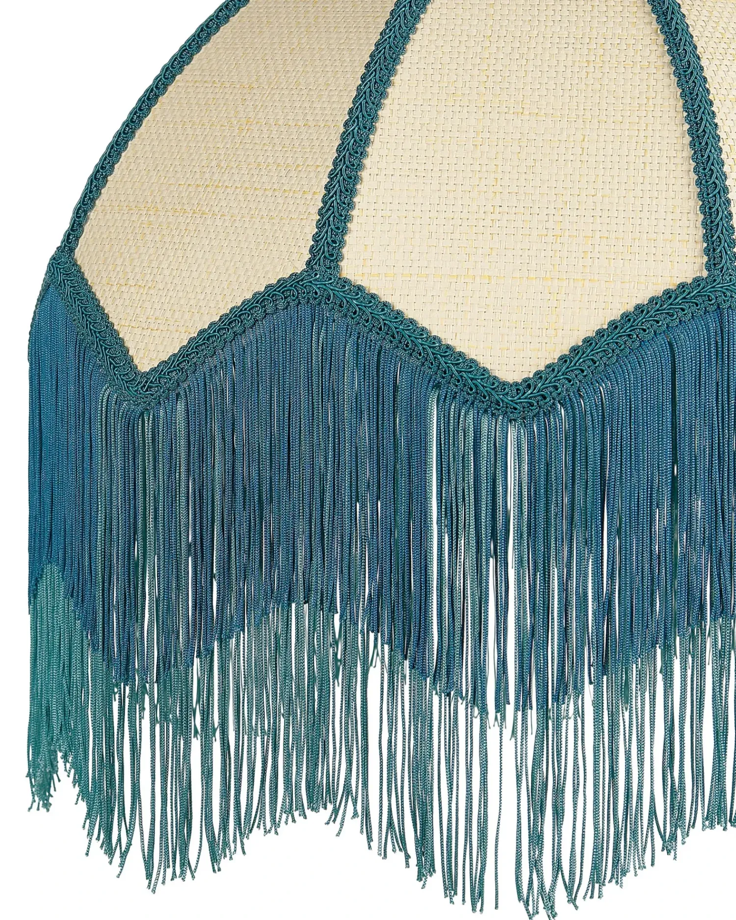 Sale Beliani Lampadario MILAGRO Blu Naturale Blu