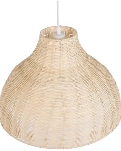 Hot Beliani Lampadario MILLIAN Rattan Marrone chiaro Beige Naturale