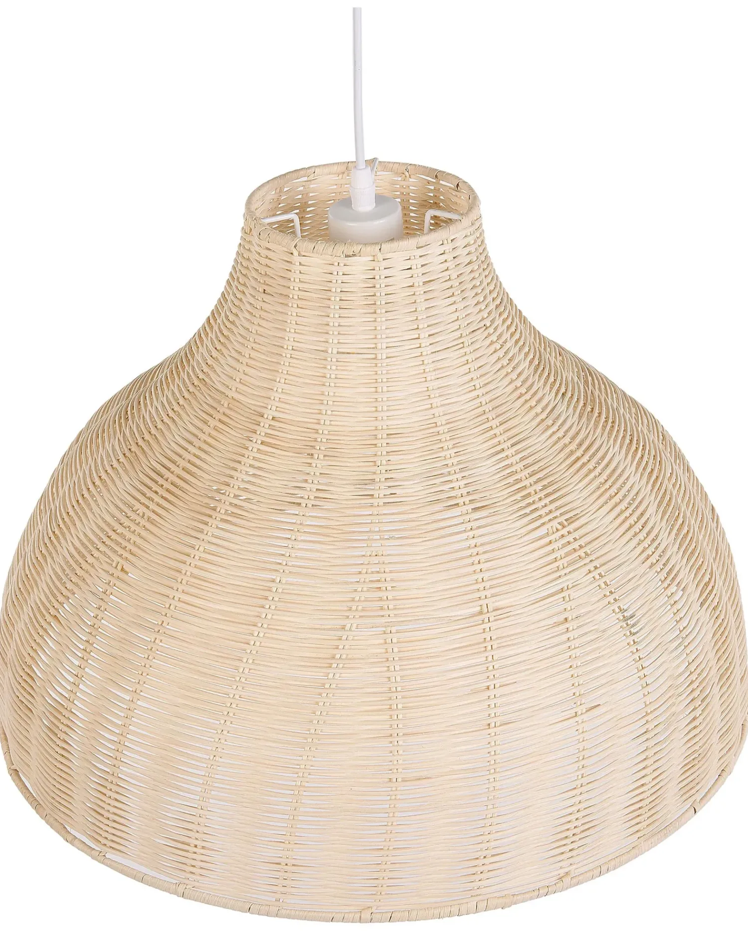 Hot Beliani Lampadario MILLIAN Rattan Marrone chiaro Beige Naturale