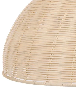 Hot Beliani Lampadario MILLIAN Rattan Marrone chiaro Beige Naturale