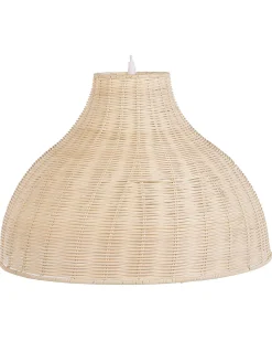Hot Beliani Lampadario MILLIAN Rattan Marrone chiaro Beige Naturale