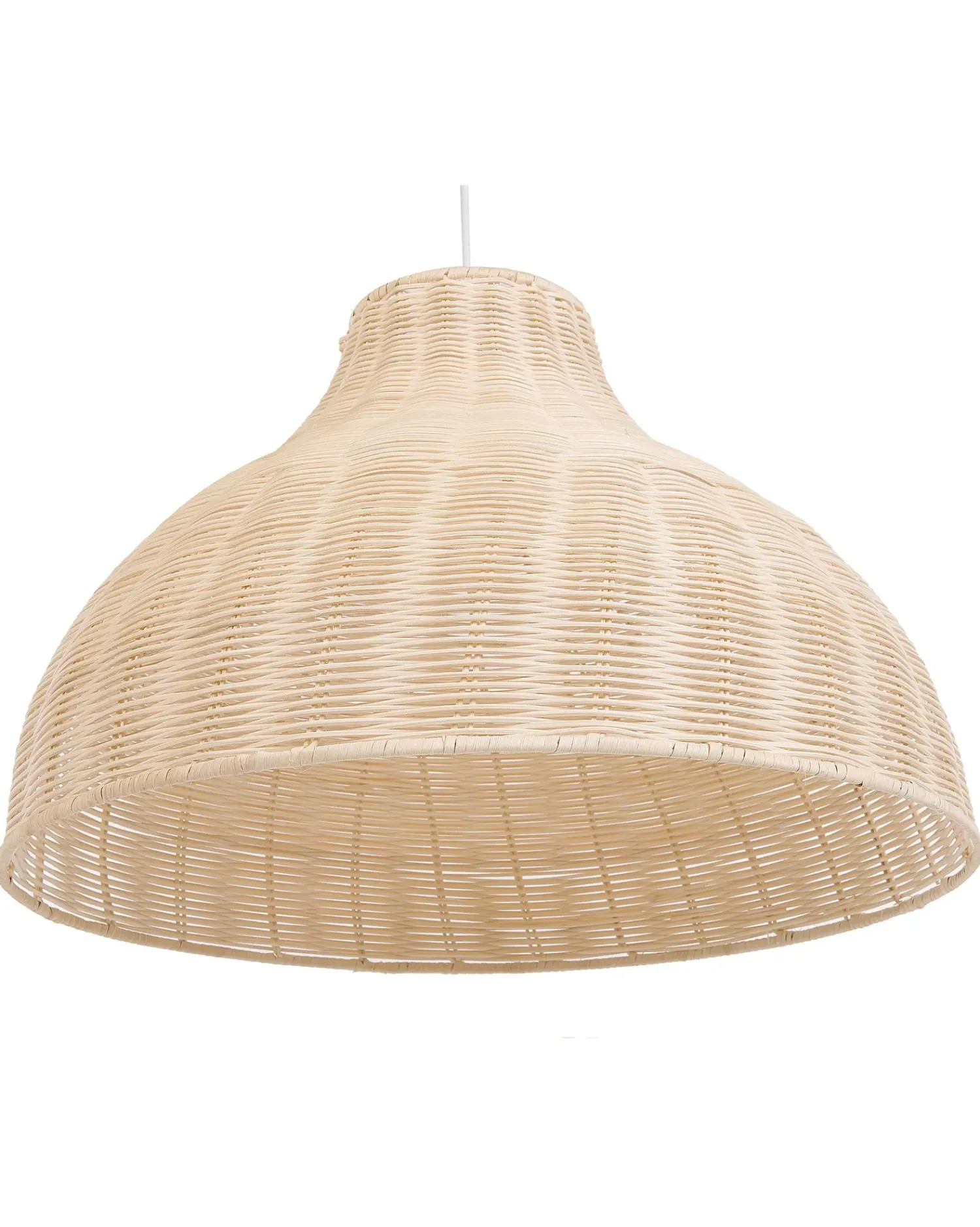 Hot Beliani Lampadario MILLIAN Rattan Marrone chiaro Beige Naturale