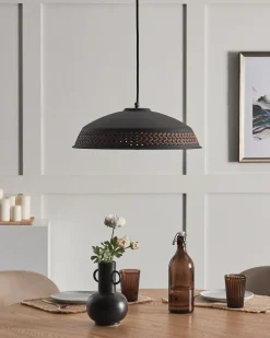 Beliani Lampadario MINILLAS Metallo Nero