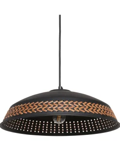 Beliani Lampadario MINILLAS Metallo Nero