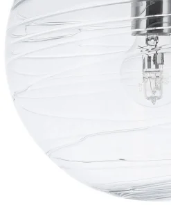 Discount Beliani Lampadario MIRNA Vetro Trasparente