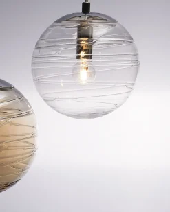 Discount Beliani Lampadario MIRNA Vetro Trasparente