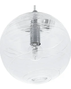 Discount Beliani Lampadario MIRNA Vetro Trasparente