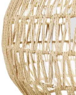 Online Beliani Lampadario MOLOPO Corda di carta sabbia Beige