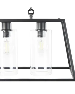 Online Beliani Lampadario MUGER Metallo Nero