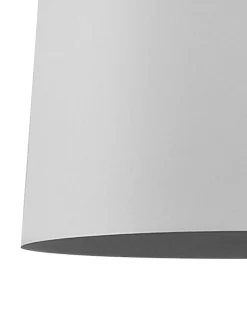 Sale Beliani Lampadario NEVA Metallo Bianco Bianco Marrone