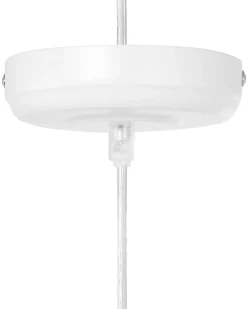 New Beliani Lampadario NEVOLA Metallo Bianco