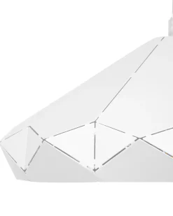 New Beliani Lampadario NEVOLA Metallo Bianco