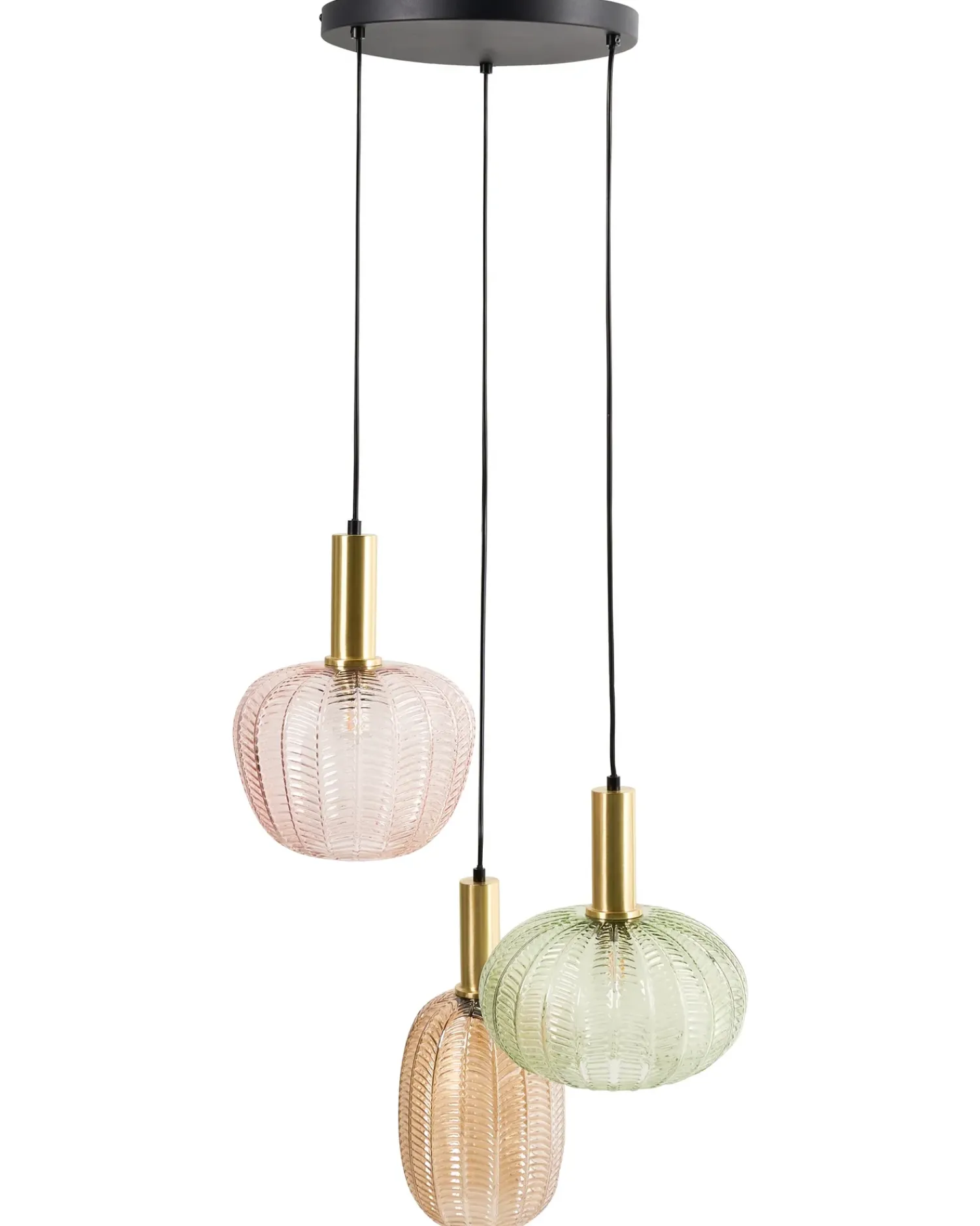 Best Beliani Lampadario NJORO Vetro Multicolore