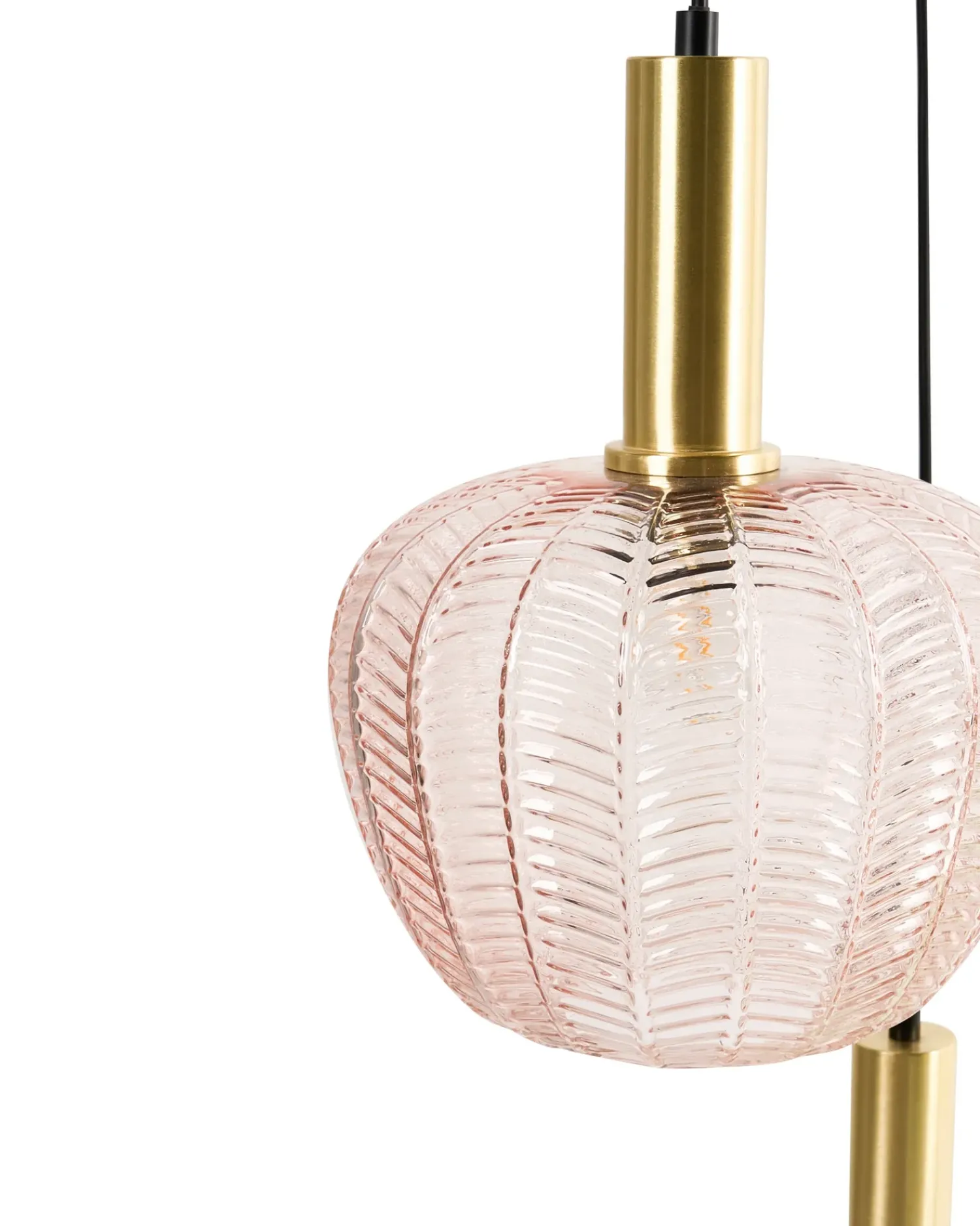 Best Beliani Lampadario NJORO Vetro Multicolore