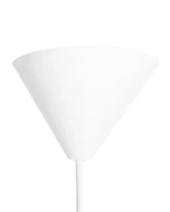 Hot Beliani Lampadario OKER Tessuto Bianco