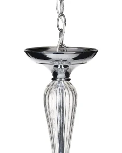 Sale Beliani Lampadario ORARA Metallo Argento