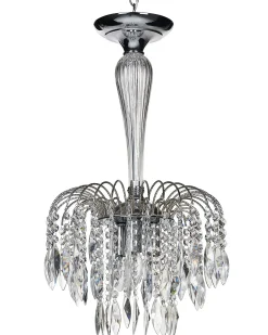 Sale Beliani Lampadario ORARA Metallo Argento