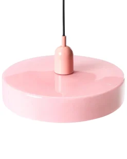 Hot Beliani Lampadario PAALA Vetro Rosa