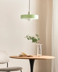 Discount Beliani Lampadario PAALA Vetro menta Verde